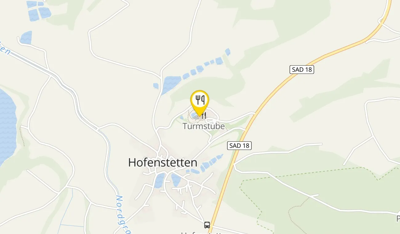 Karte — Obendorfers Restaurant Eisvogel