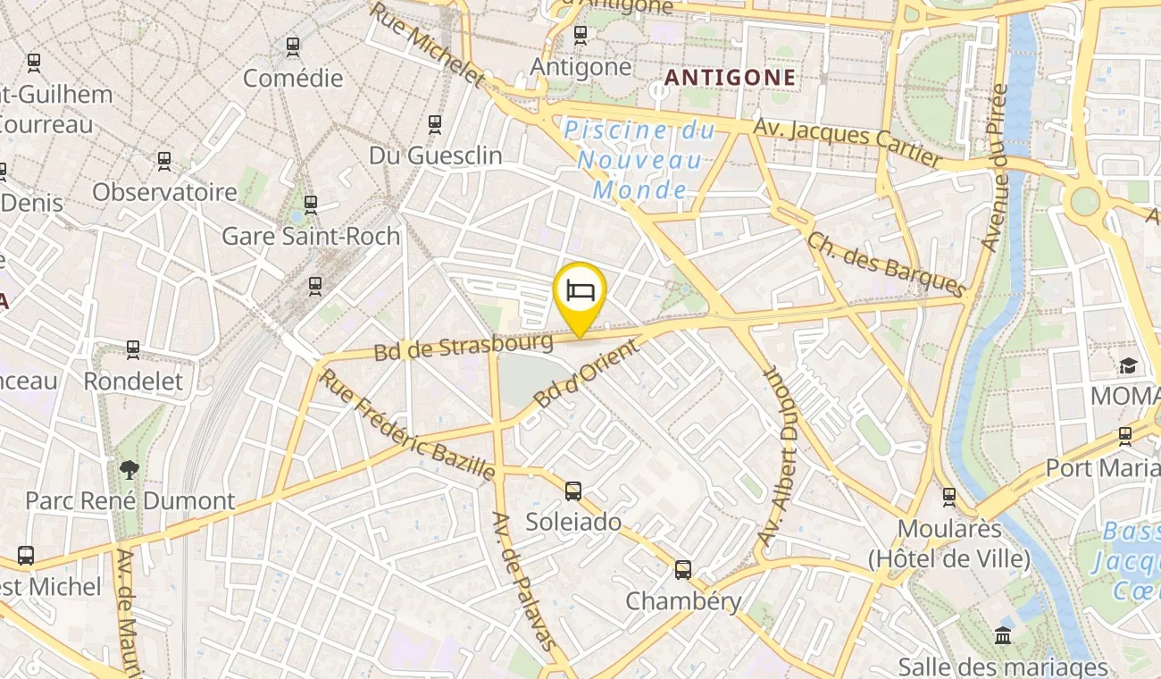 Map — Bikube Montpellier 