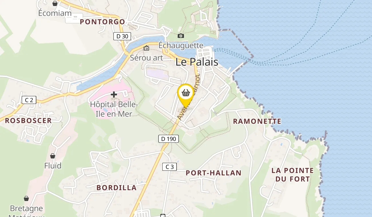 40 Avenue Carnot, 56360 Le Palais, France