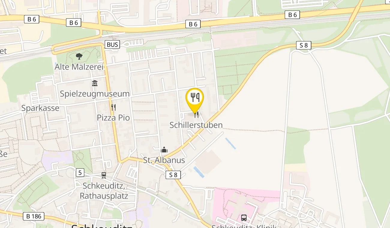 Map — Schillerstuben