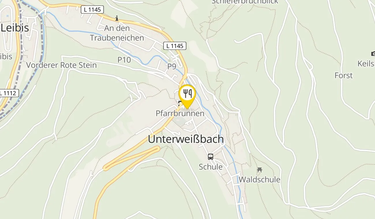 Map — Landhotel Gasthof zum Hirsch