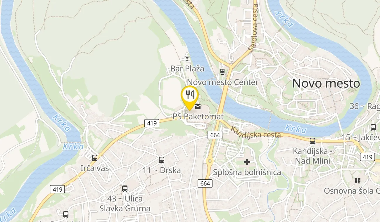 Zemljevid — Gostilnica Barba