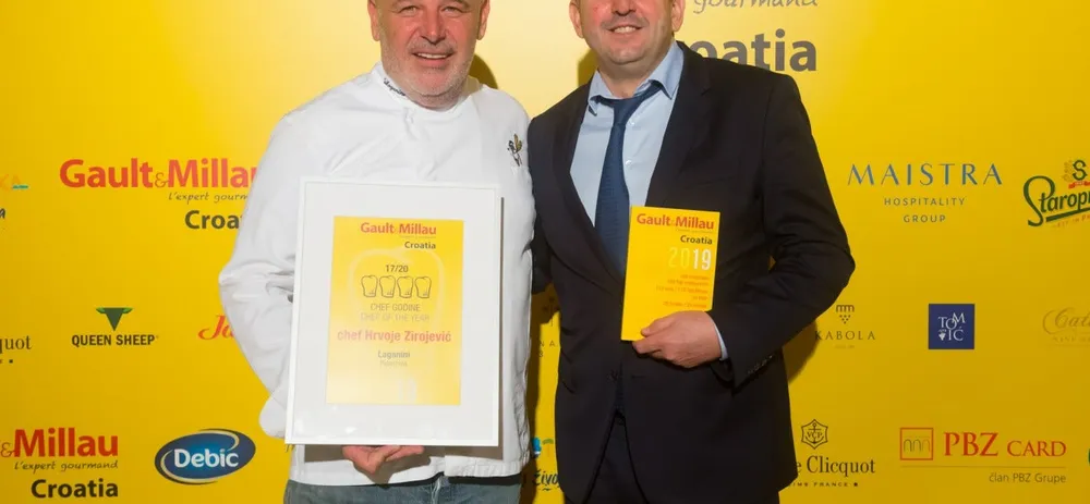 Chef godine Gault&Millau Croatia 2019 je Hrvoje Zirojević