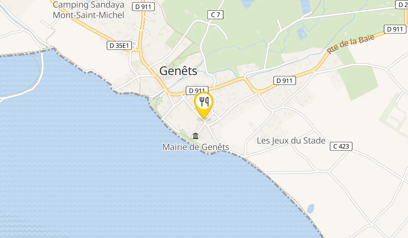 Map — Chez François