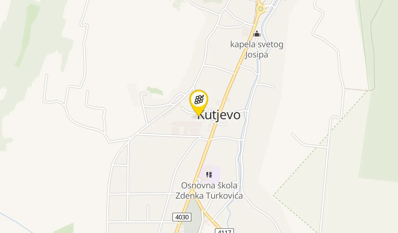 Karta — Kutjevo