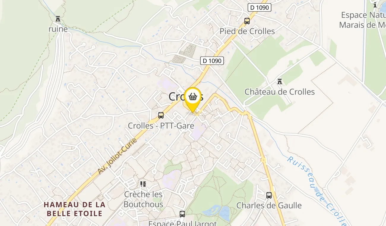 Map — Les Pâturages