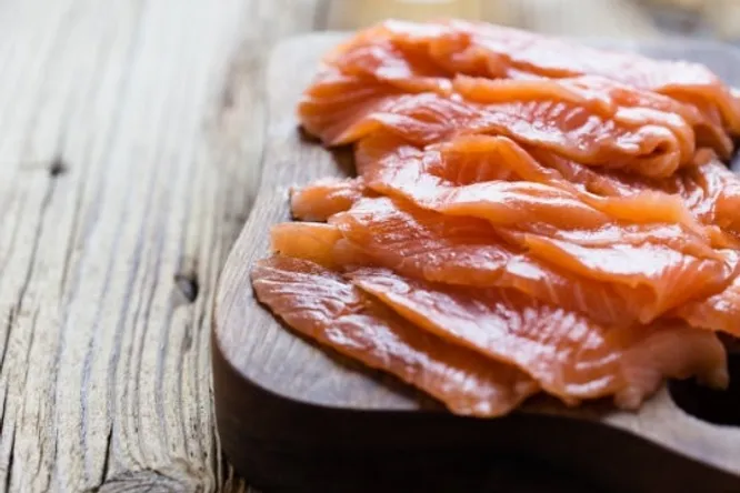 Smoked salmon, the Gault&Millau test bench