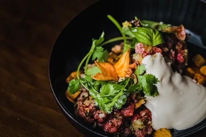 Tartare d’agneau, El Xaï à la coréenne