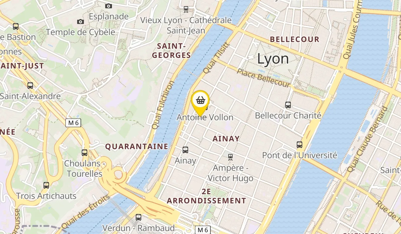 Plan — Boucherie d'Ainay