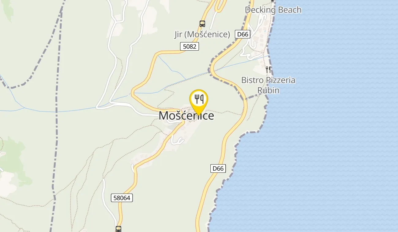 Map — Konoba Tu Tamo