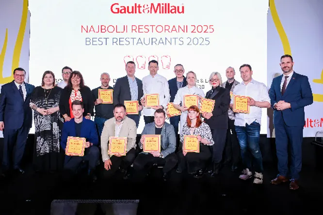 Noć kulinarskih Oscara - Dobitnici Trofeja Gault&Millau Croatia 2025