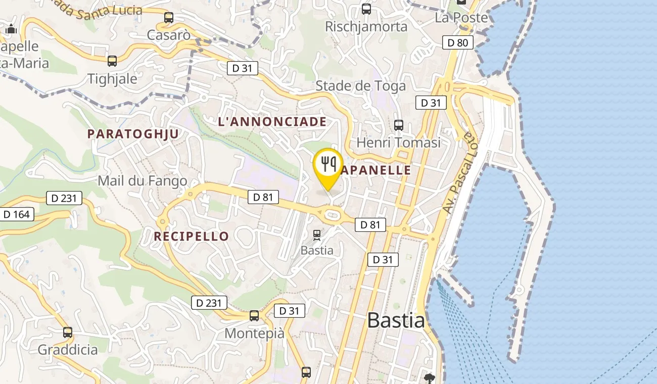 Map — La maison de Cocagne