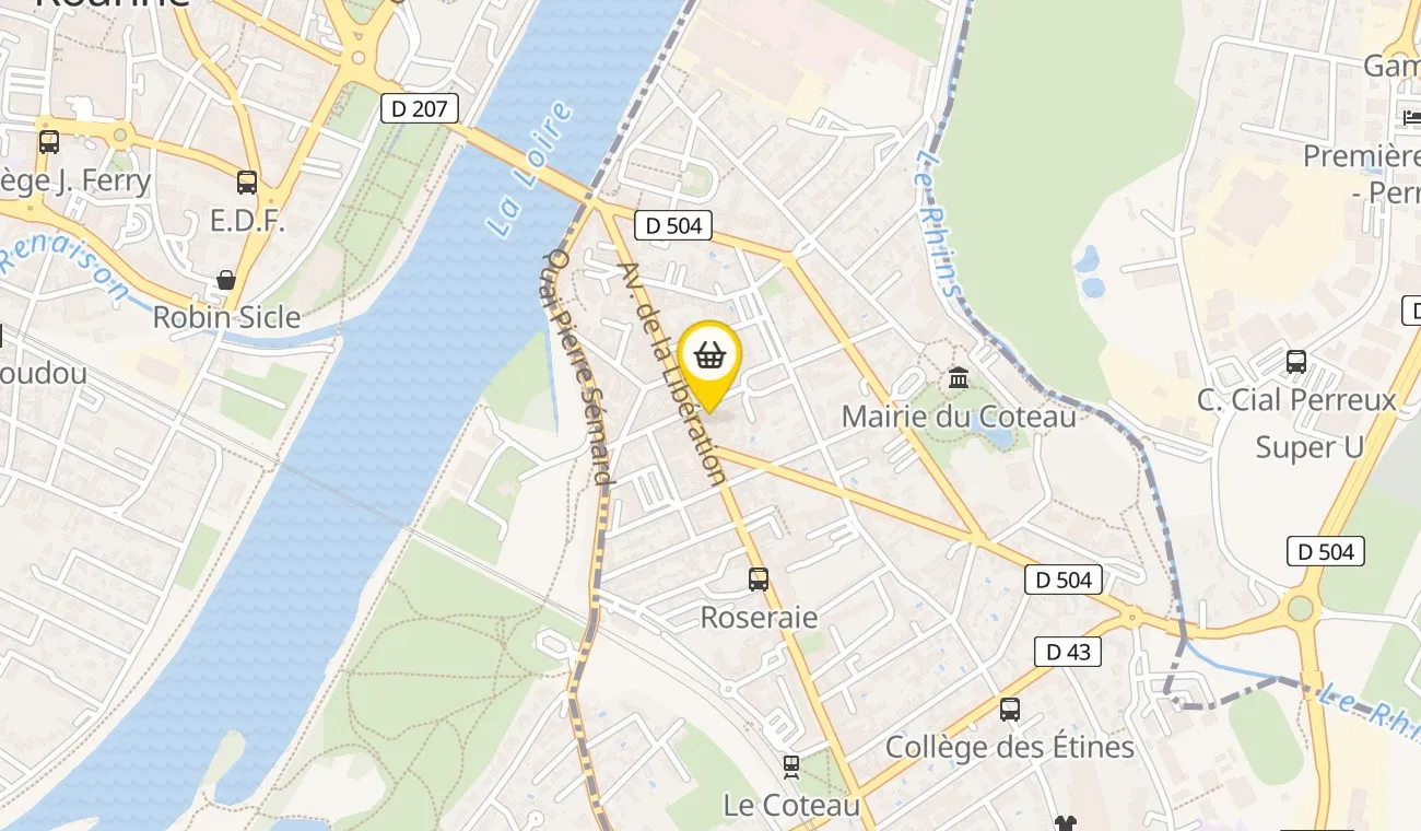 55 Avenue de la Libération, 42120 Le Coteau, France