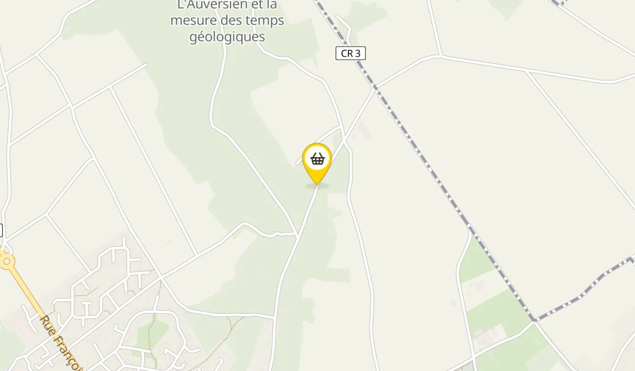 Map — La Ferme des Vallées