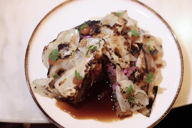 Cider-braised beef chuck