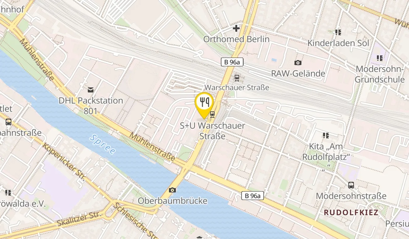 Map — The Michelberger Restaurant