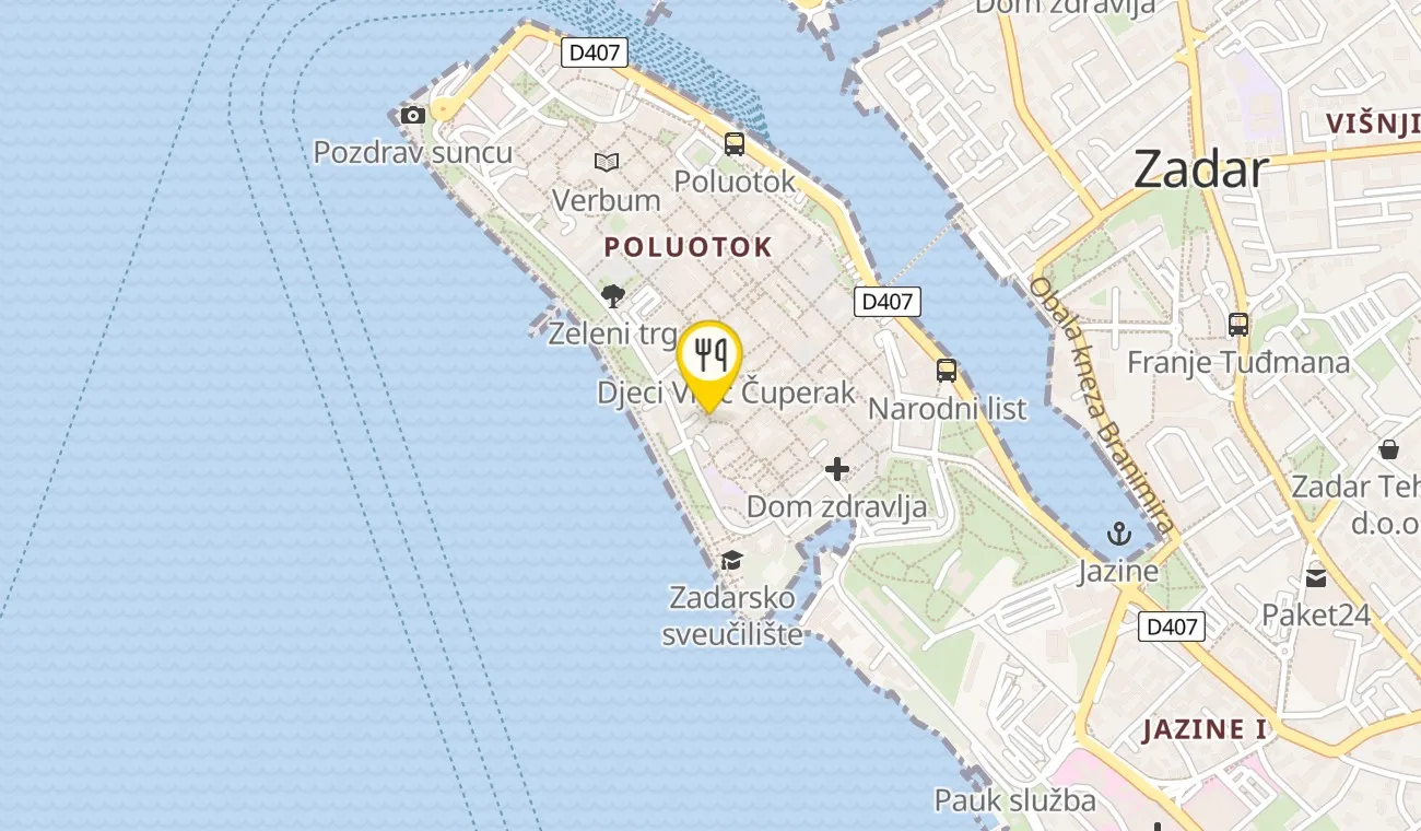 Map — Bistro Pjat
