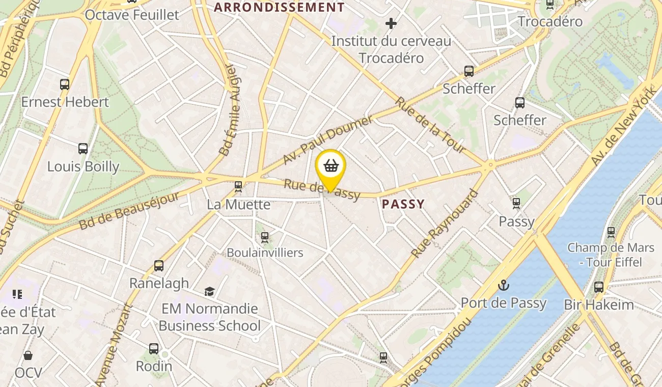Plan — La Cave de Passy
