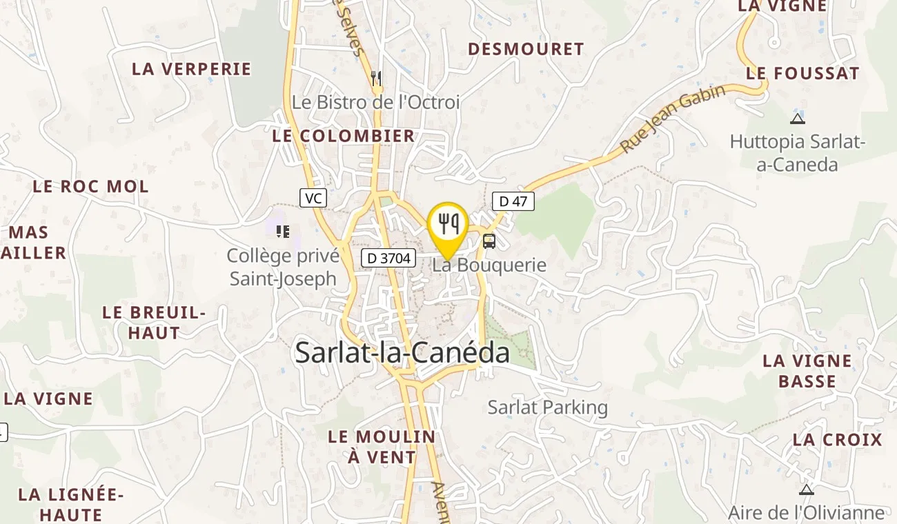 Map — Café Marcel