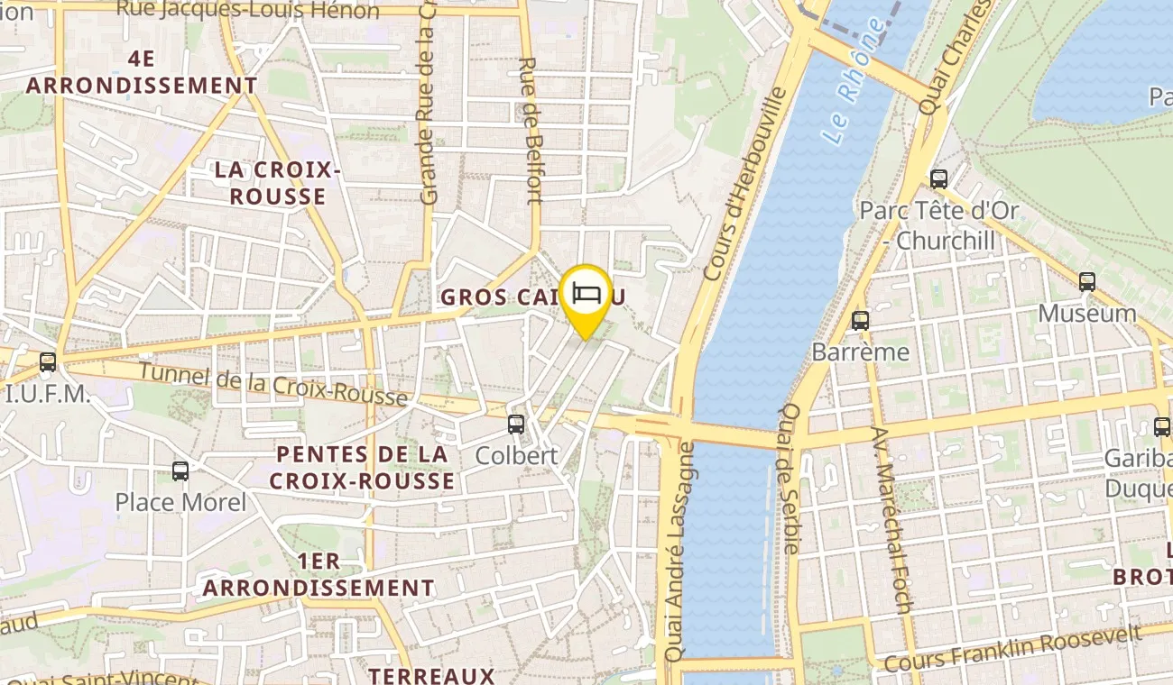 Map — Hôtel & Spa Fort Saint-Laurent 