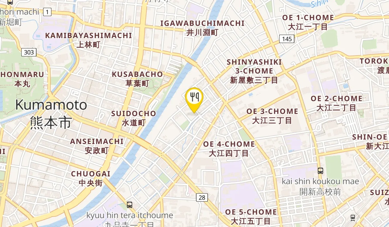 Map — antica locanda MIYAMOTO