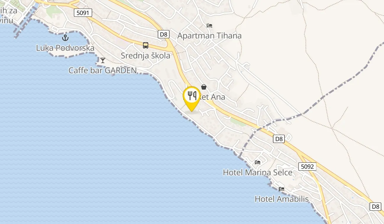 Karta — Restaurant Dida