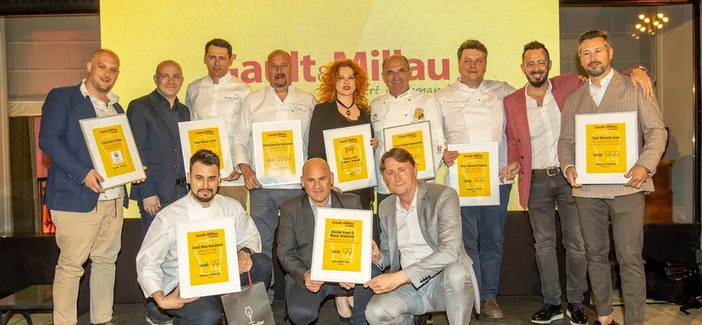 Trophies awarded to the best chefs and restaurants as selected by the Gault&Millau Croatia 2021 guide