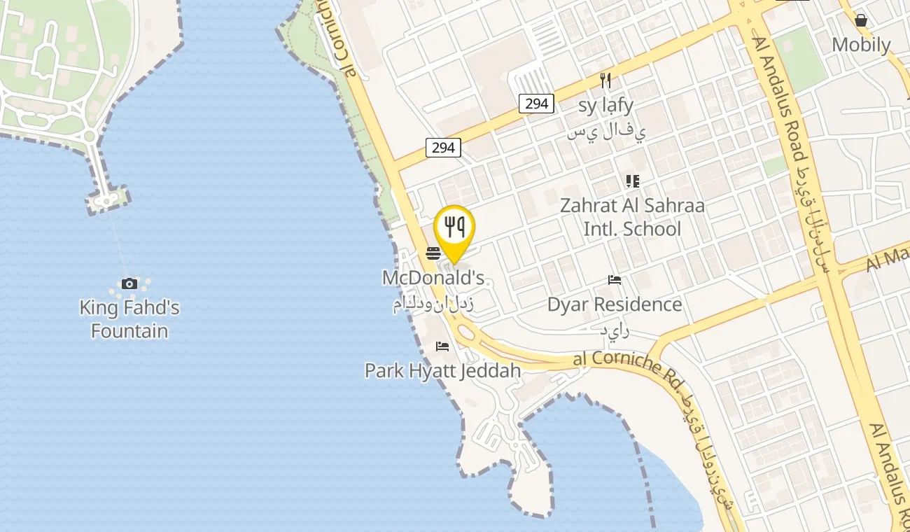 Map — Fish Market - InterContinental Jeddah