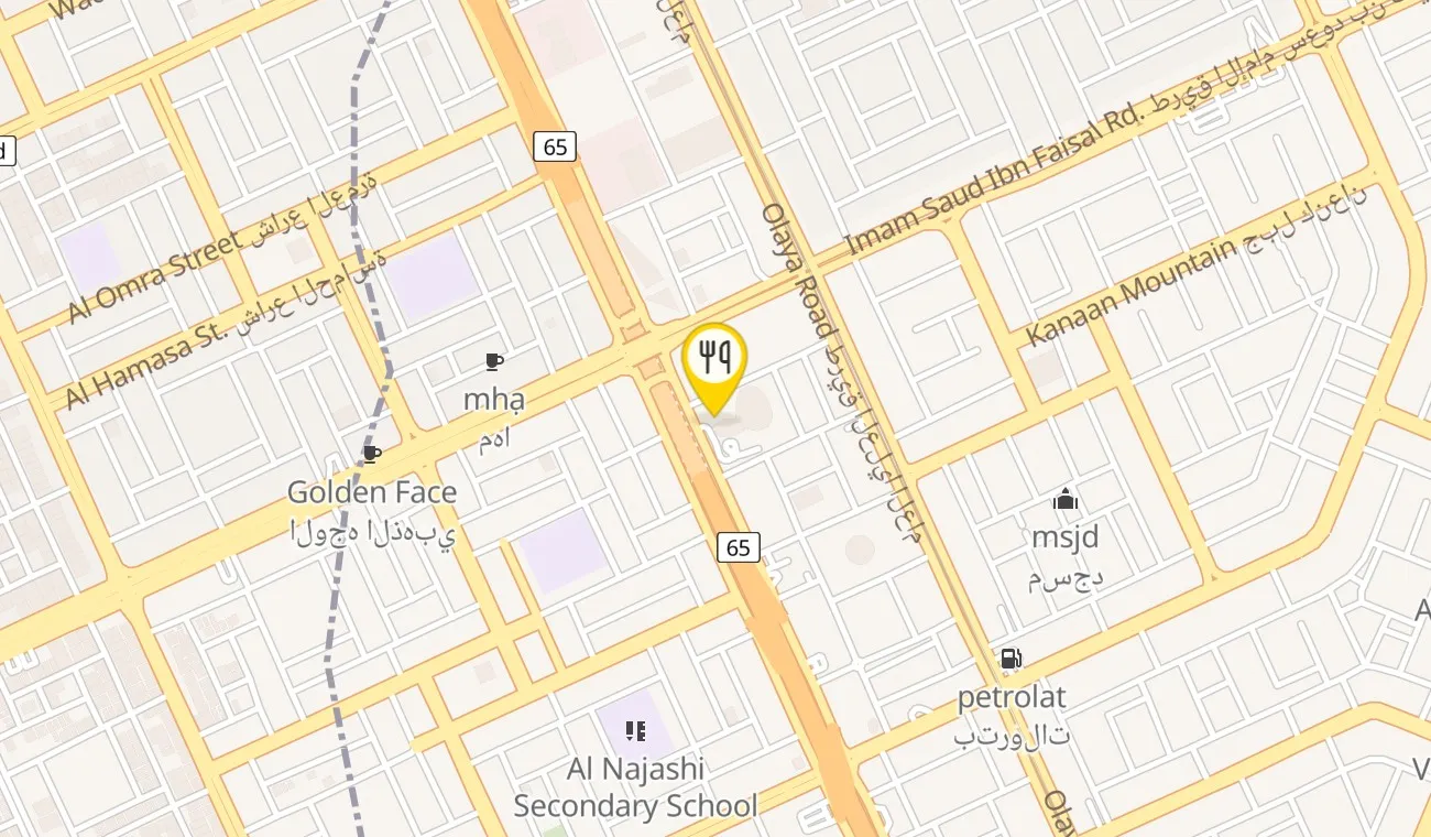 Map — JW Glass Garden - JW Marriott Hotel Riyadh