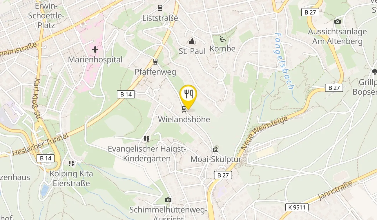 Karte — Wielandshöhe