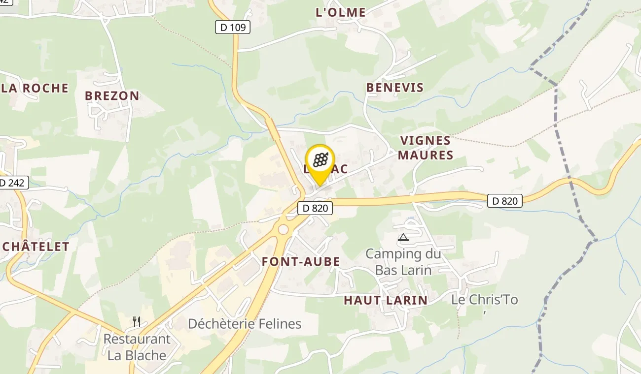 Plan — Domaine Romain D'Aniello
