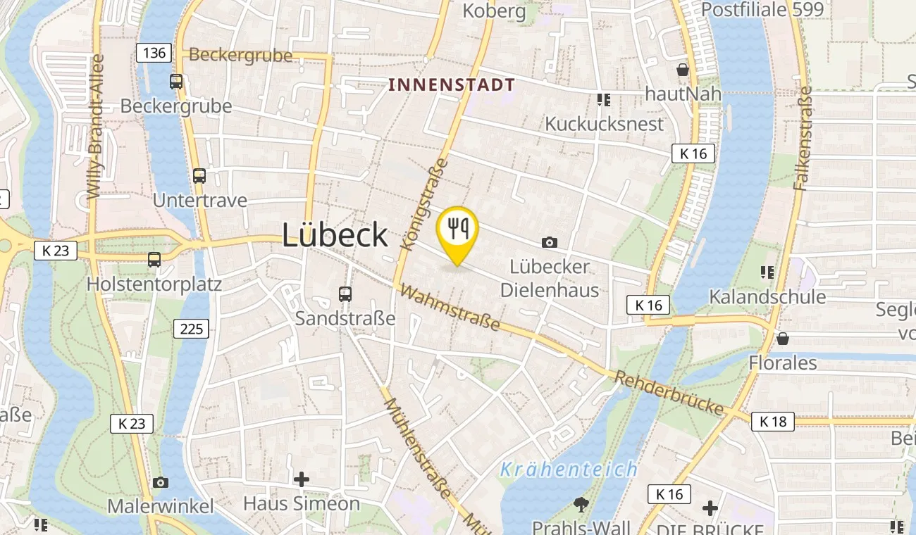 Map — Restaurant VAI