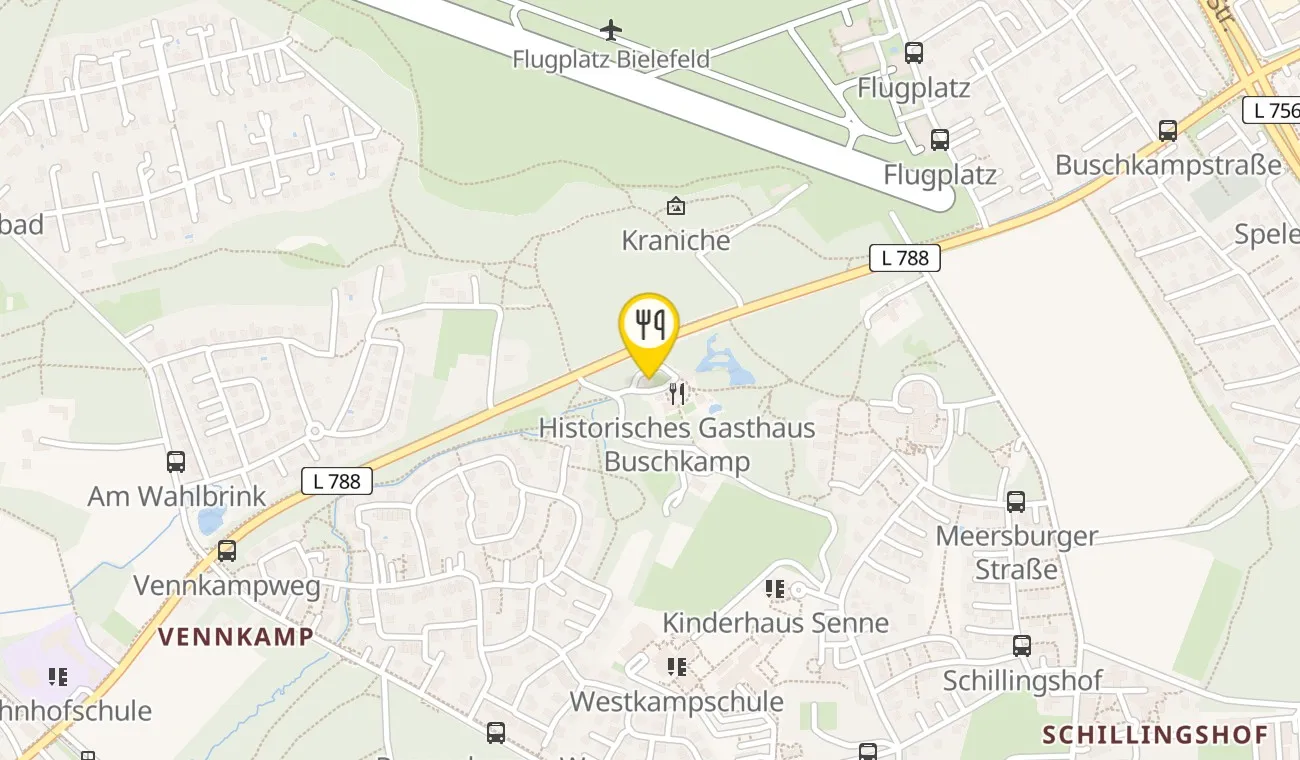 Karte — Historisches Gasthaus Buschkamp