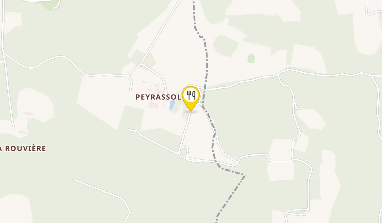 Plan — Chez Jeannette - Commanderie de Peyrassol