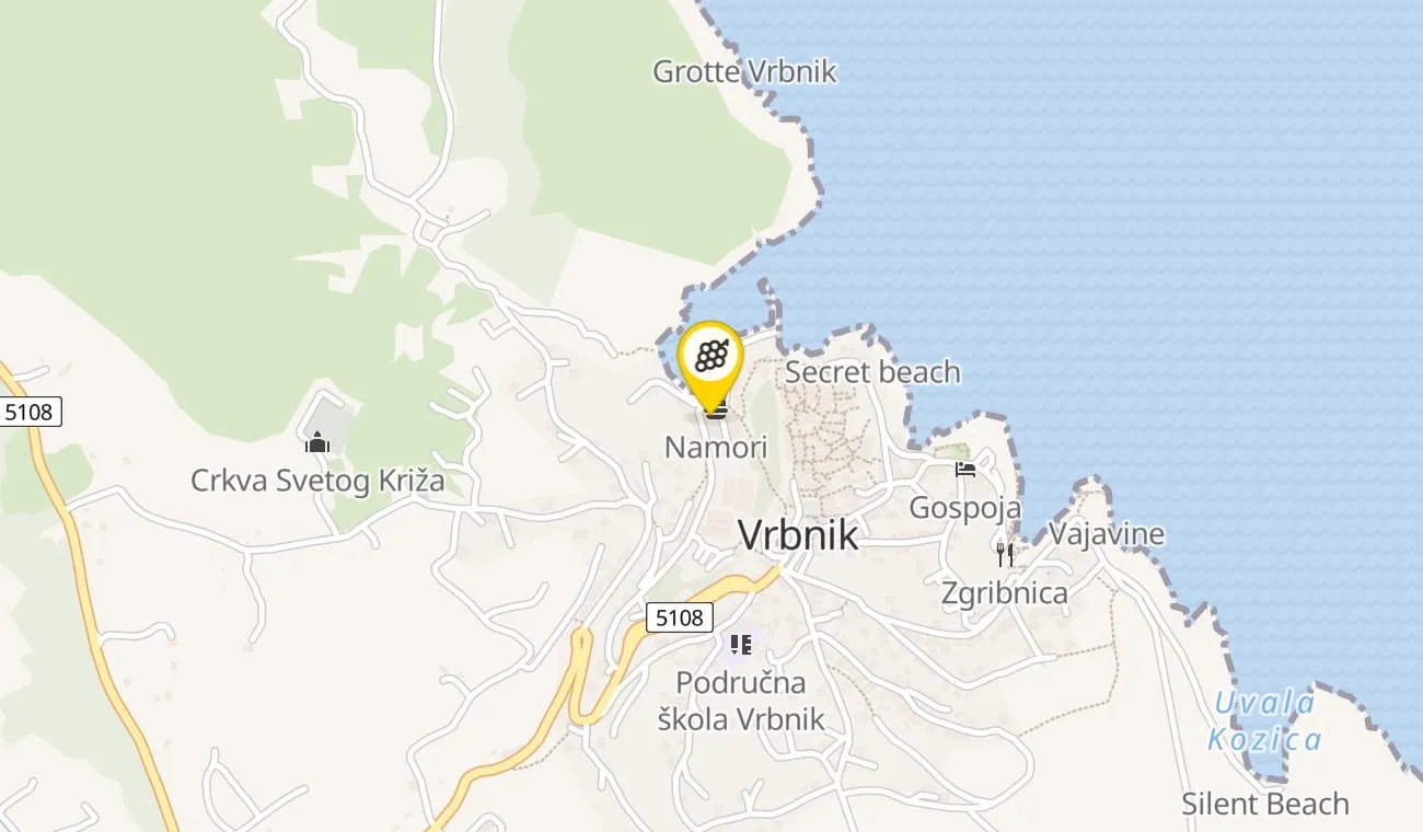 Map — PZ Vrbnik