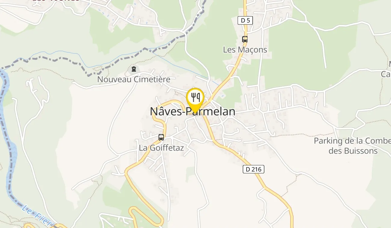 Map — Le Café de la Poste