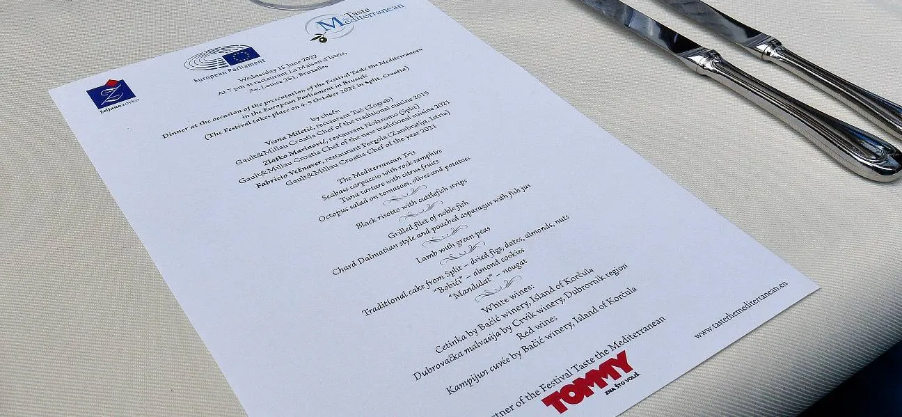 Meni TTM  večere za EU parlamentarce u Bruxellesu
