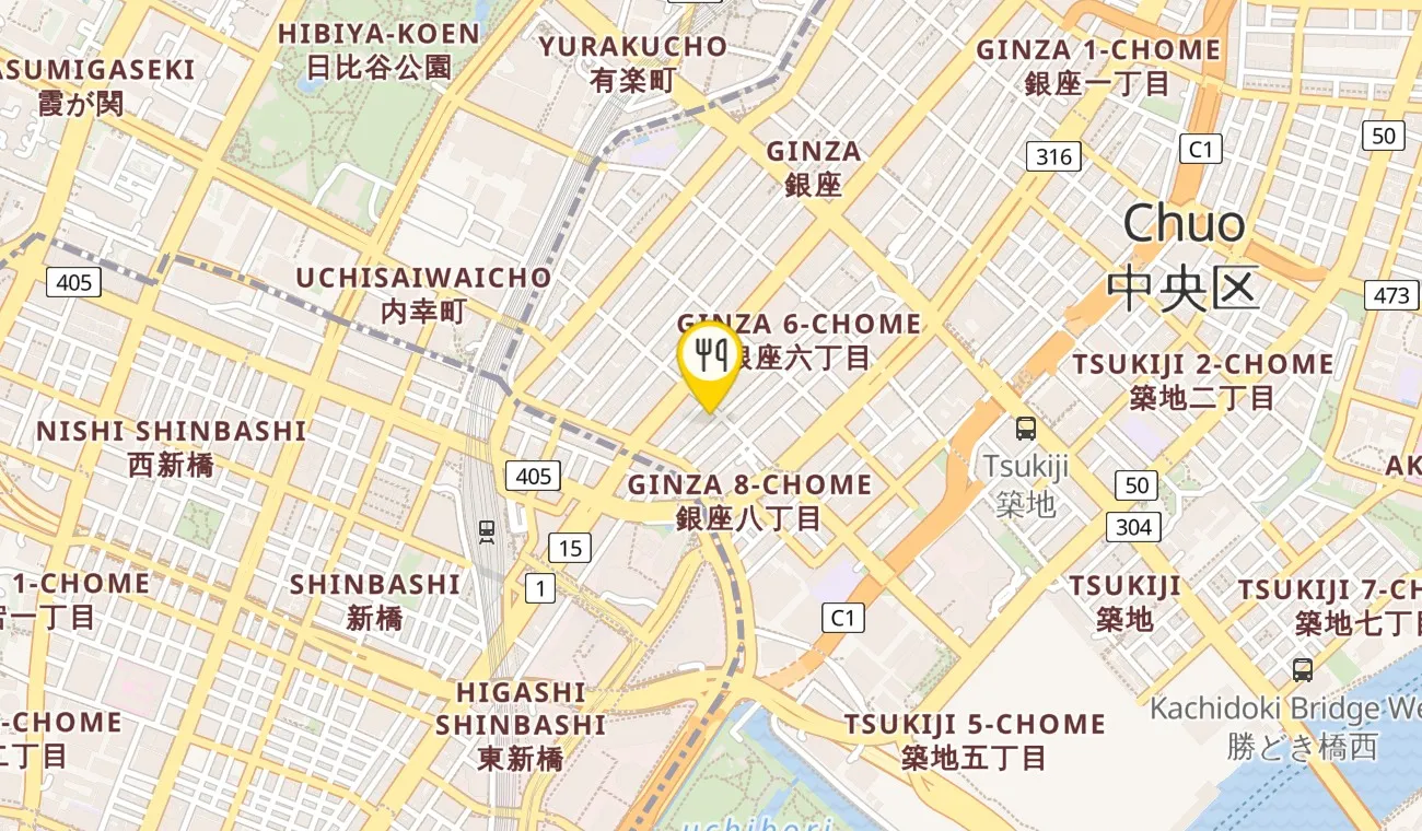 Map — Sushi Arai