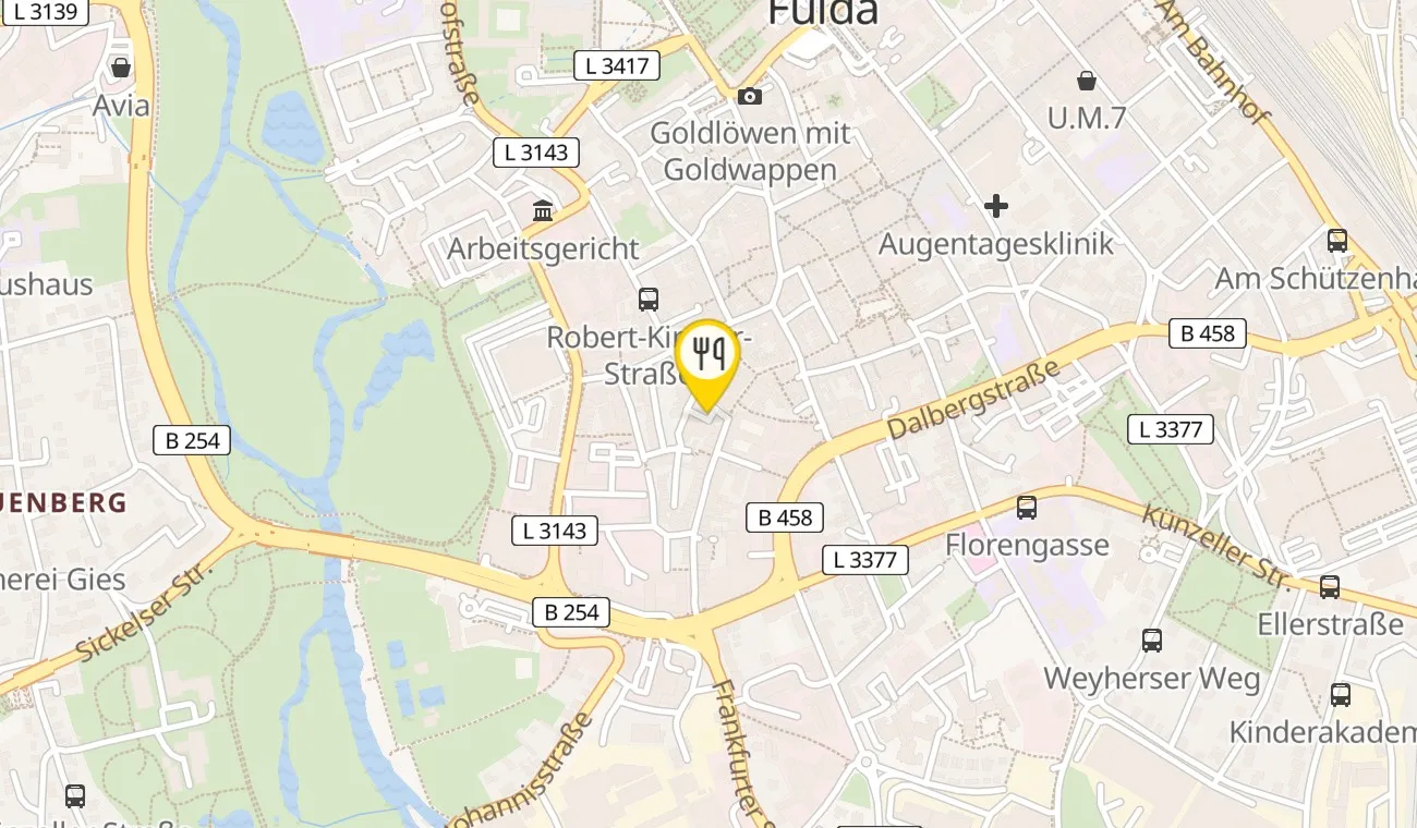Karte — Goldener Karpfen