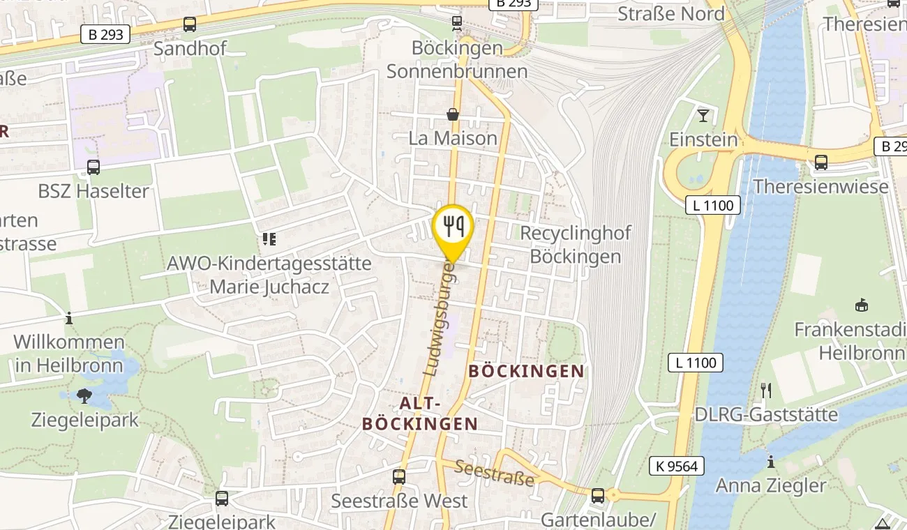 Map — Rebstock la Petite Provence