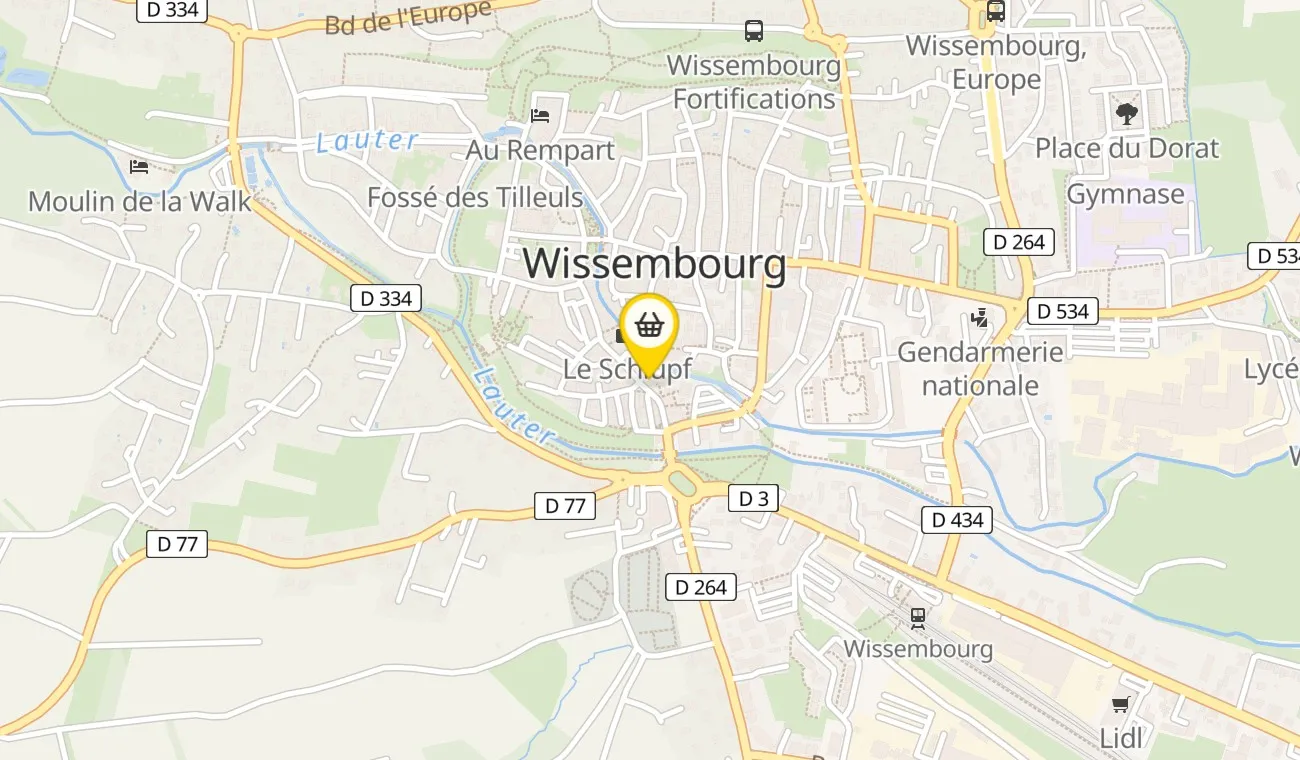 7 Place du Marché aux Choux, 67160 Wissembourg, France