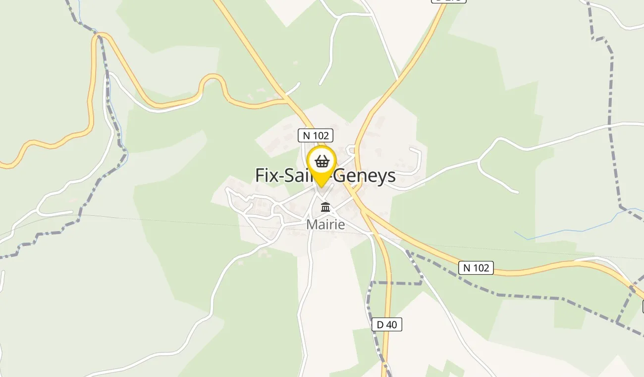Plan — Salaisons de Fix-Saint-Geneys