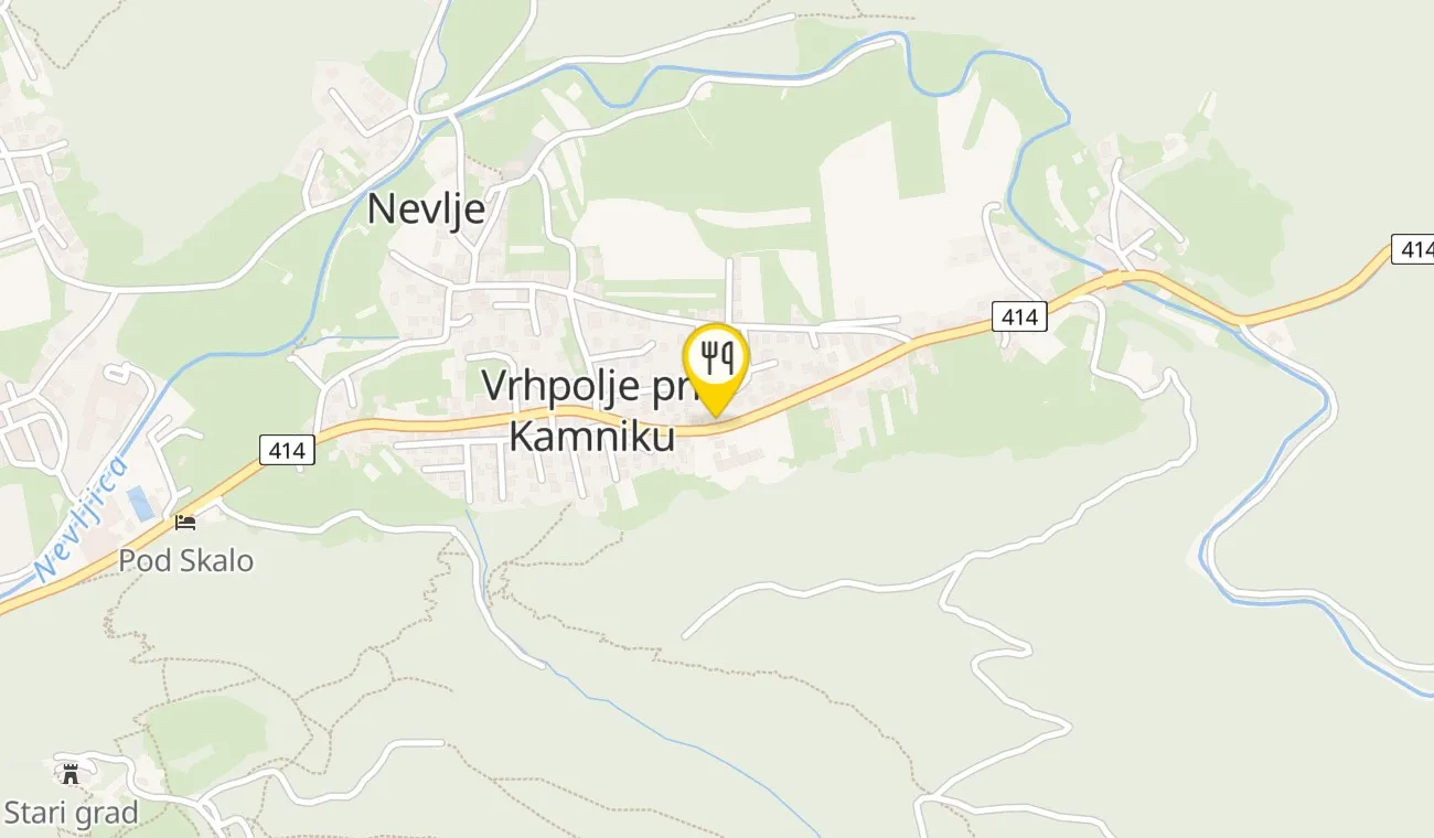 Zemljevid — Gostilna Repnik