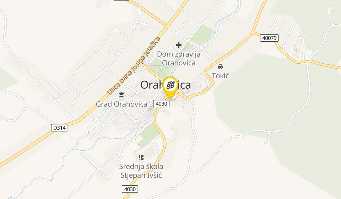 Map — Vina Patkoš