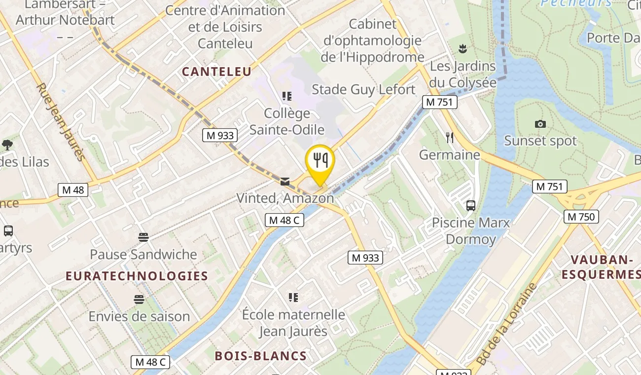 Map — Le Quai