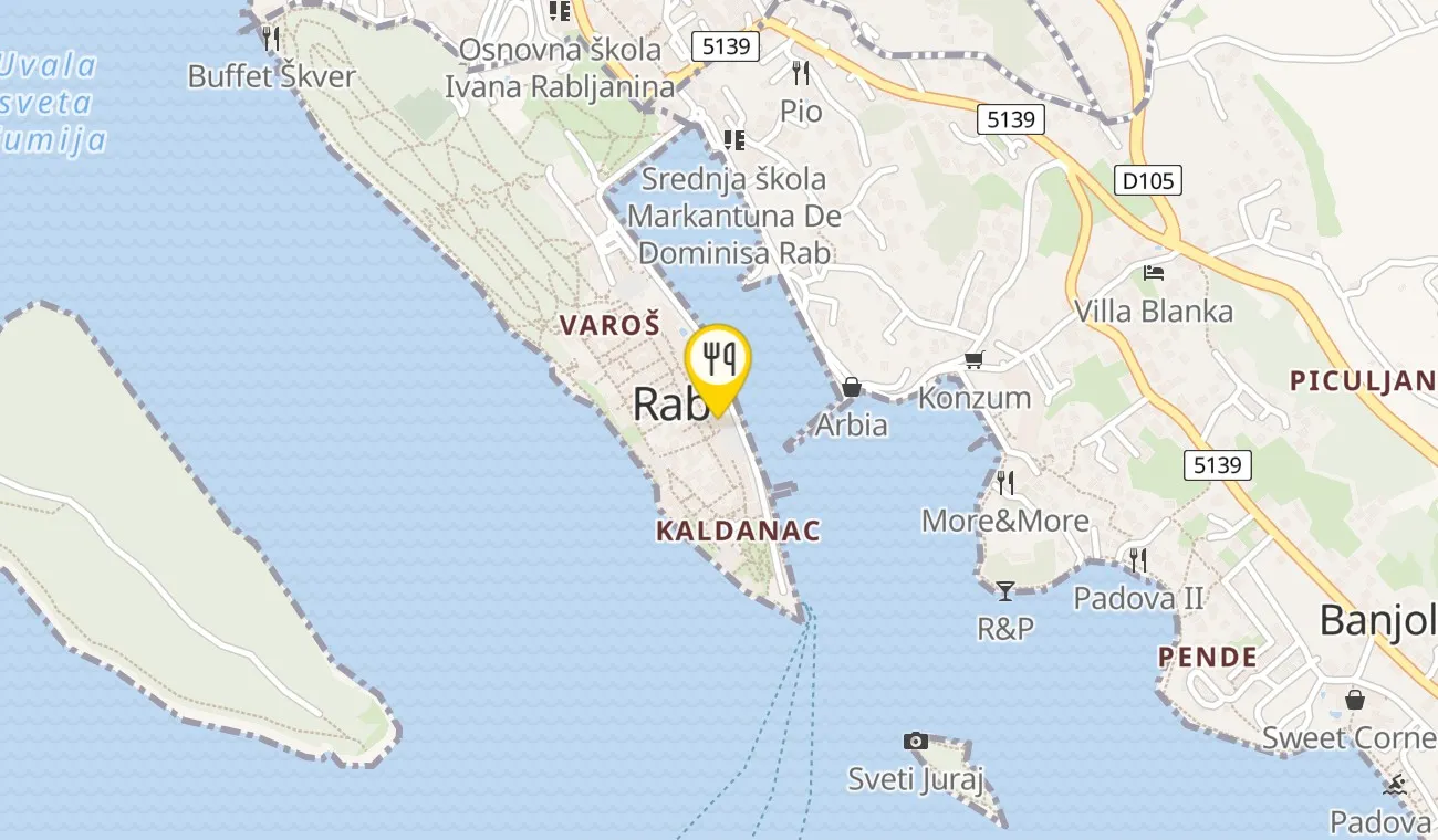 Map — Conte Nero