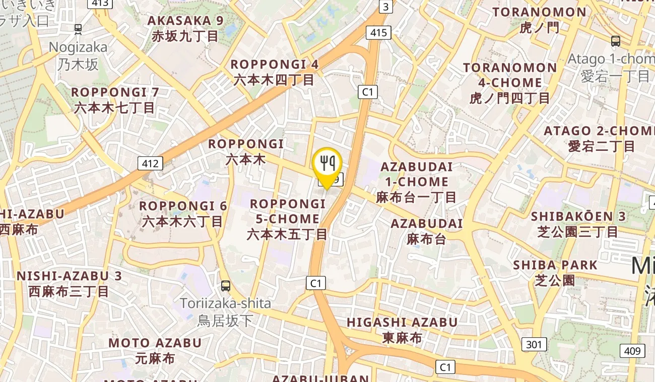 プラン — Métis Roppongi