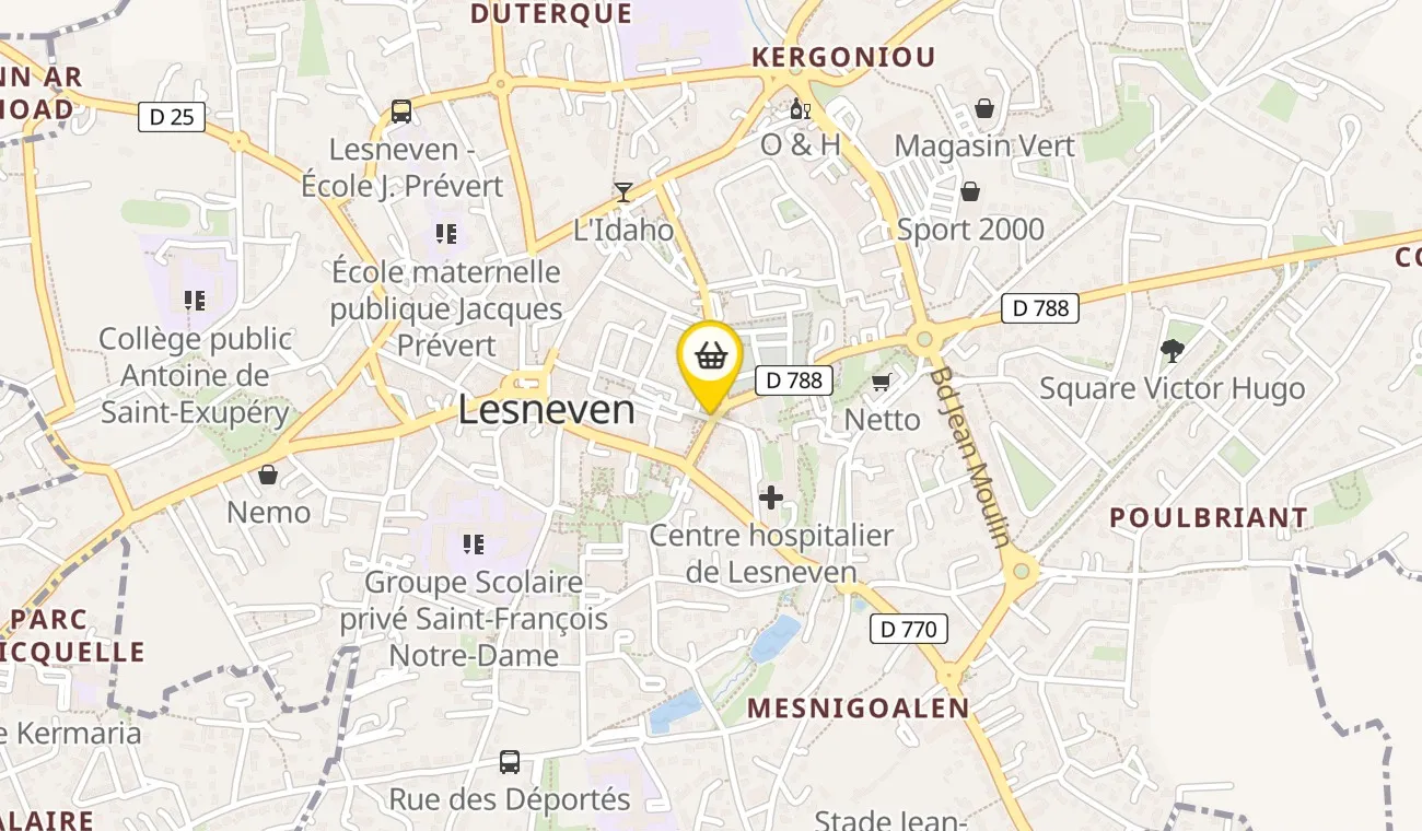 3 Place du Pont, 29260 Lesneven, France