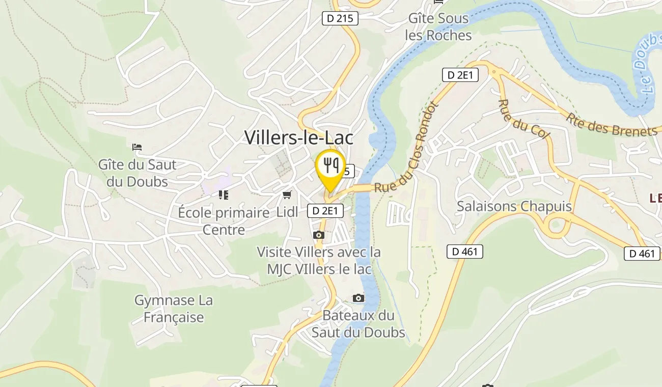 8 Place Maxime Cupillard, 25130 Villers-le-Lac, France
