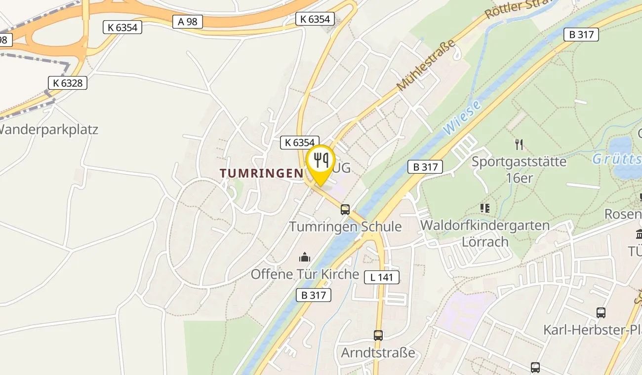 Karte — Wirtshaus Mättle